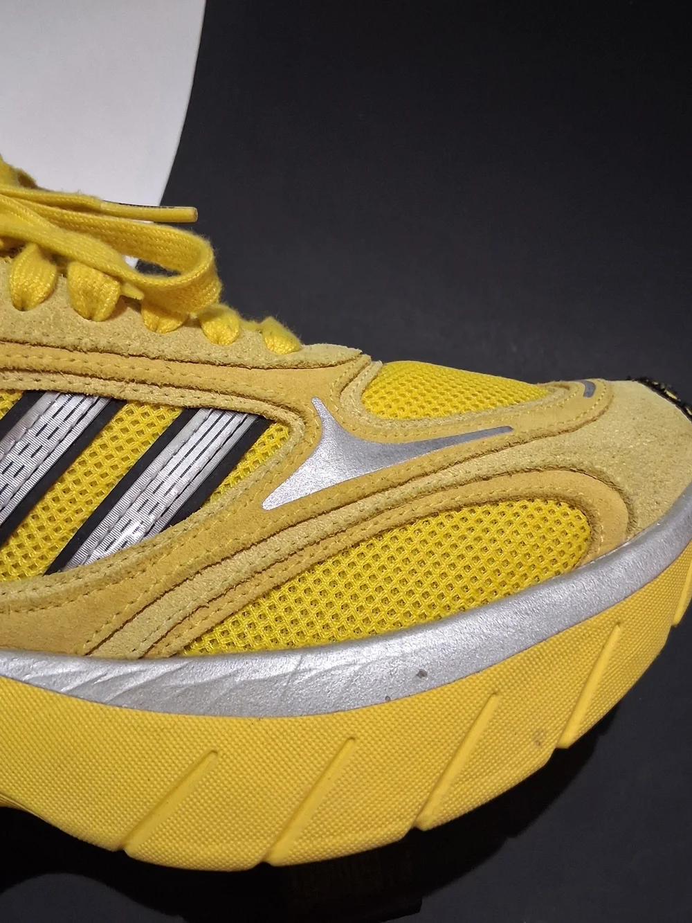 adidas Yellow and Black Men's Athletic Running Shoes